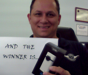 And the Winner of the Cisco Flip MinoHD camcorder is