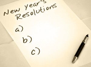 New Years Resolutions